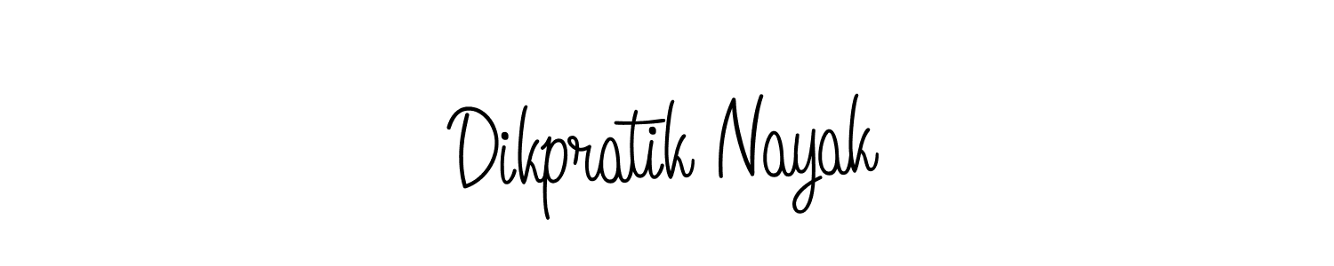 How to Draw Dikpratik Nayak signature style? Angelique-Rose-font-FFP is a latest design signature styles for name Dikpratik Nayak. Dikpratik Nayak signature style 5 images and pictures png