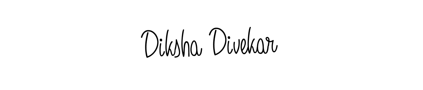 You can use this online signature creator to create a handwritten signature for the name Diksha Divekar. This is the best online autograph maker. Diksha Divekar signature style 5 images and pictures png