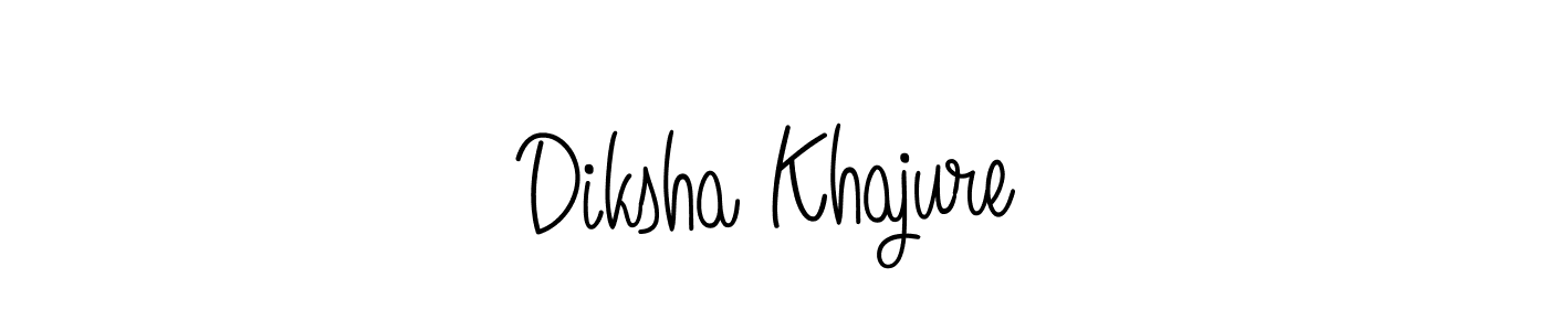 This is the best signature style for the Diksha Khajure name. Also you like these signature font (Angelique-Rose-font-FFP). Mix name signature. Diksha Khajure signature style 5 images and pictures png