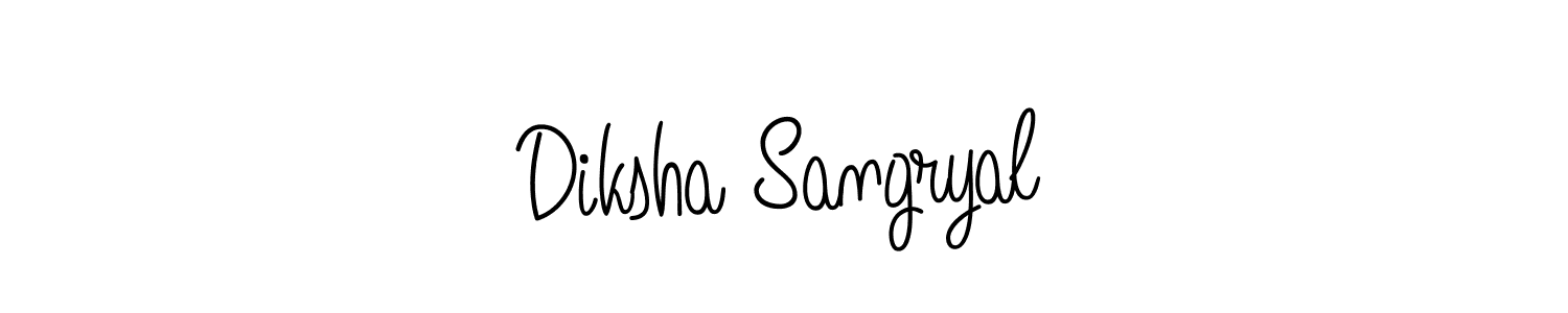 See photos of Diksha Sangryal official signature by Spectra . Check more albums & portfolios. Read reviews & check more about Angelique-Rose-font-FFP font. Diksha Sangryal signature style 5 images and pictures png