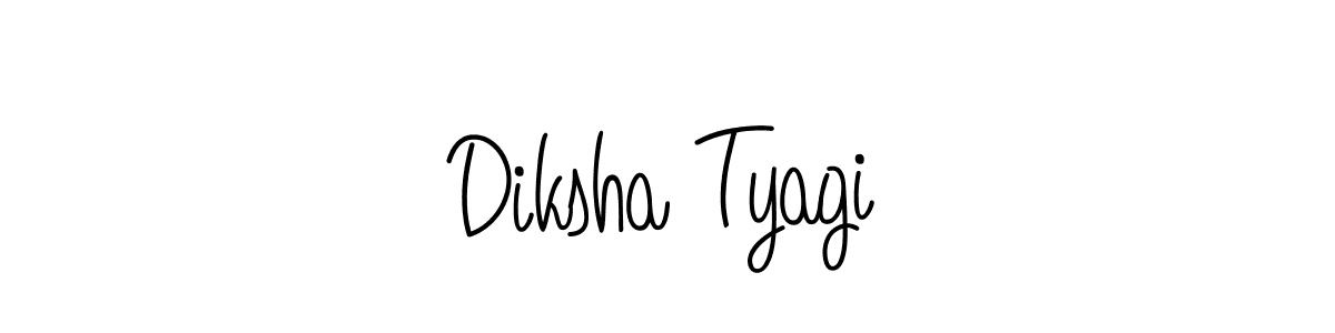Once you've used our free online signature maker to create your best signature Angelique-Rose-font-FFP style, it's time to enjoy all of the benefits that Diksha Tyagi name signing documents. Diksha Tyagi signature style 5 images and pictures png