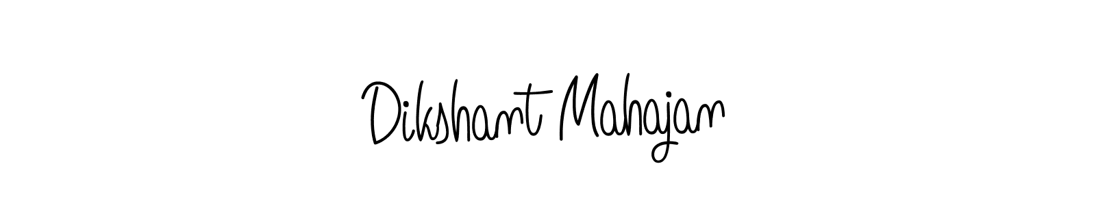 How to Draw Dikshant Mahajan signature style? Angelique-Rose-font-FFP is a latest design signature styles for name Dikshant Mahajan. Dikshant Mahajan signature style 5 images and pictures png