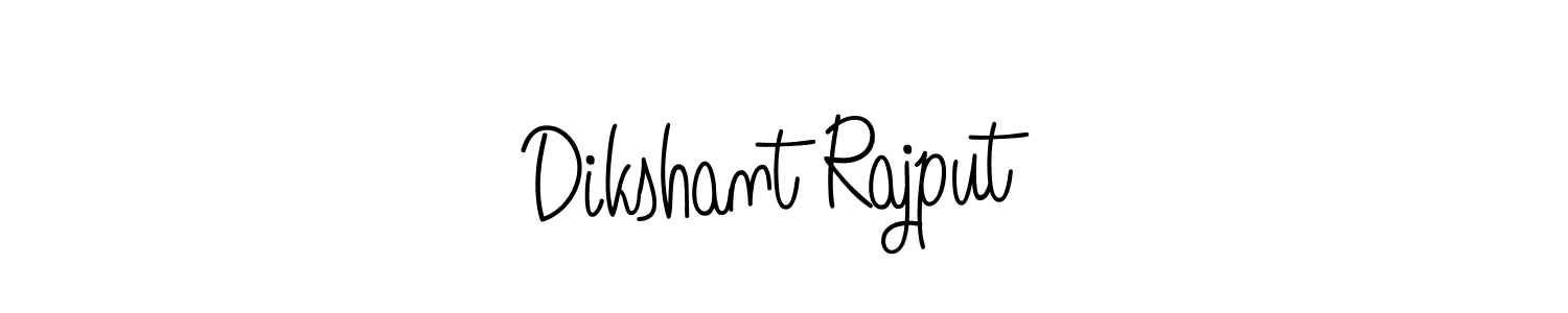 How to make Dikshant Rajput signature? Angelique-Rose-font-FFP is a professional autograph style. Create handwritten signature for Dikshant Rajput name. Dikshant Rajput signature style 5 images and pictures png