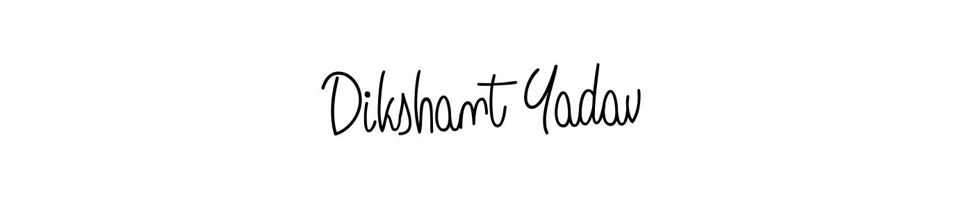 Best and Professional Signature Style for Dikshant Yadav. Angelique-Rose-font-FFP Best Signature Style Collection. Dikshant Yadav signature style 5 images and pictures png