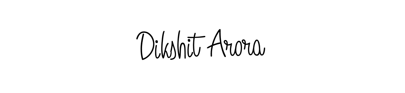 It looks lik you need a new signature style for name Dikshit Arora. Design unique handwritten (Angelique-Rose-font-FFP) signature with our free signature maker in just a few clicks. Dikshit Arora signature style 5 images and pictures png
