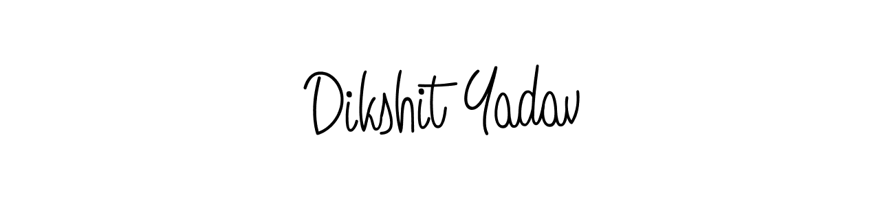 Create a beautiful signature design for name Dikshit Yadav. With this signature (Angelique-Rose-font-FFP) fonts, you can make a handwritten signature for free. Dikshit Yadav signature style 5 images and pictures png