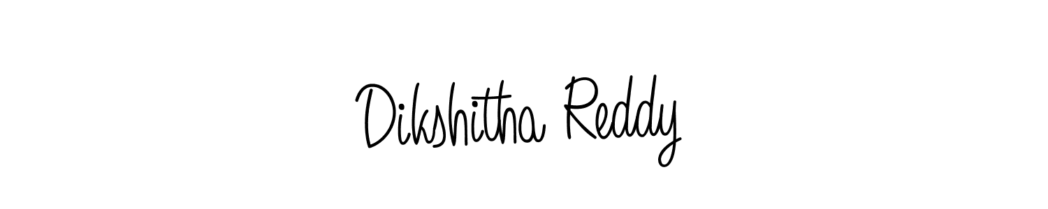 It looks lik you need a new signature style for name Dikshitha Reddy. Design unique handwritten (Angelique-Rose-font-FFP) signature with our free signature maker in just a few clicks. Dikshitha Reddy signature style 5 images and pictures png