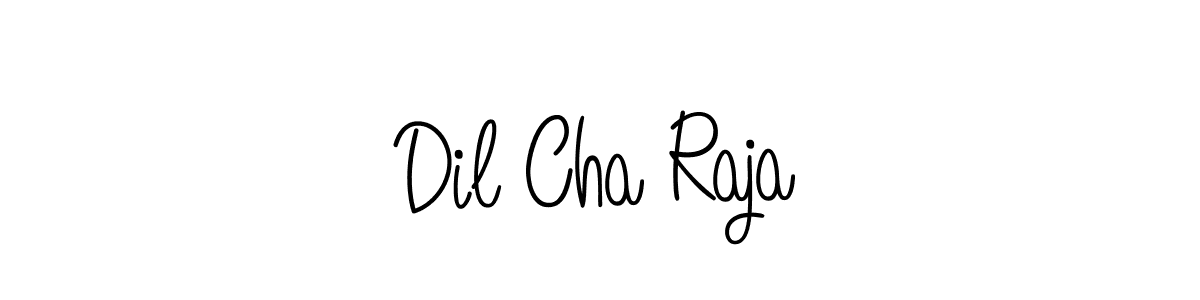 This is the best signature style for the Dil Cha Raja name. Also you like these signature font (Angelique-Rose-font-FFP). Mix name signature. Dil Cha Raja signature style 5 images and pictures png
