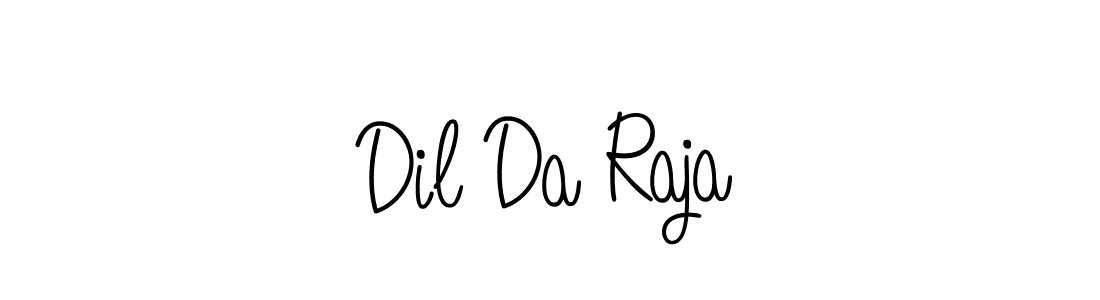 Angelique-Rose-font-FFP is a professional signature style that is perfect for those who want to add a touch of class to their signature. It is also a great choice for those who want to make their signature more unique. Get Dil Da Raja name to fancy signature for free. Dil Da Raja signature style 5 images and pictures png