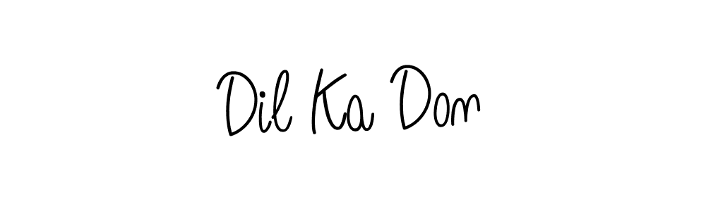 Angelique-Rose-font-FFP is a professional signature style that is perfect for those who want to add a touch of class to their signature. It is also a great choice for those who want to make their signature more unique. Get Dil Ka Don name to fancy signature for free. Dil Ka Don signature style 5 images and pictures png