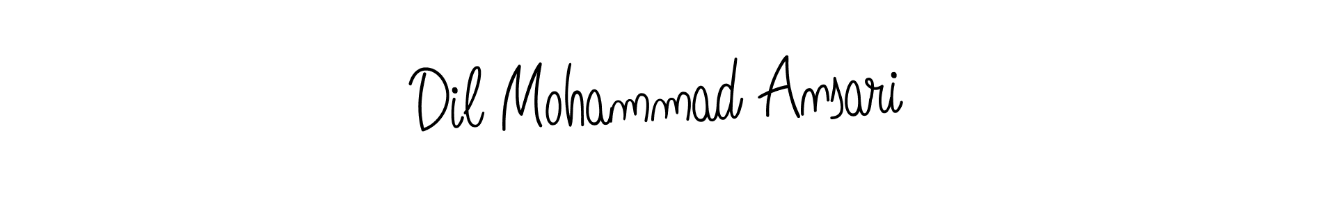 Make a beautiful signature design for name Dil Mohammad Ansari. Use this online signature maker to create a handwritten signature for free. Dil Mohammad Ansari signature style 5 images and pictures png