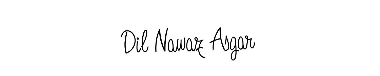 You can use this online signature creator to create a handwritten signature for the name Dil Nawaz Asgar. This is the best online autograph maker. Dil Nawaz Asgar signature style 5 images and pictures png