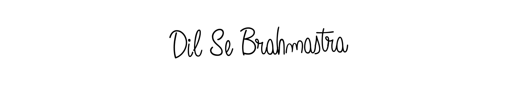 How to Draw Dil Se Brahmastra signature style? Angelique-Rose-font-FFP is a latest design signature styles for name Dil Se Brahmastra. Dil Se Brahmastra signature style 5 images and pictures png