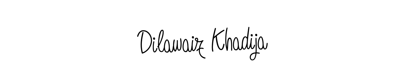 Check out images of Autograph of Dilawaiz Khadija name. Actor Dilawaiz Khadija Signature Style. Angelique-Rose-font-FFP is a professional sign style online. Dilawaiz Khadija signature style 5 images and pictures png