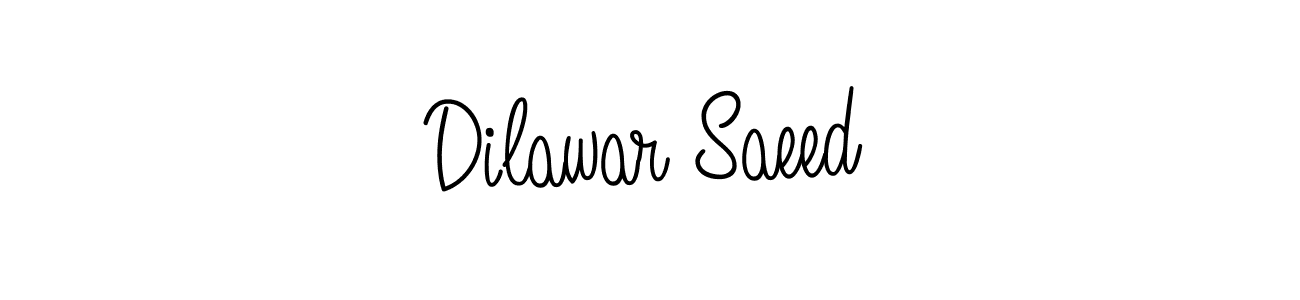 How to make Dilawar Saeed signature? Angelique-Rose-font-FFP is a professional autograph style. Create handwritten signature for Dilawar Saeed name. Dilawar Saeed signature style 5 images and pictures png