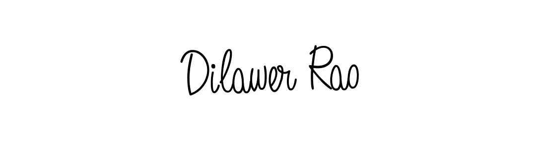 The best way (Angelique-Rose-font-FFP) to make a short signature is to pick only two or three words in your name. The name Dilawer Rao include a total of six letters. For converting this name. Dilawer Rao signature style 5 images and pictures png