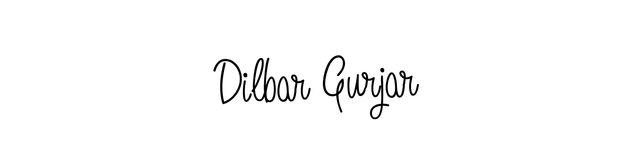 It looks lik you need a new signature style for name Dilbar Gurjar. Design unique handwritten (Angelique-Rose-font-FFP) signature with our free signature maker in just a few clicks. Dilbar Gurjar signature style 5 images and pictures png