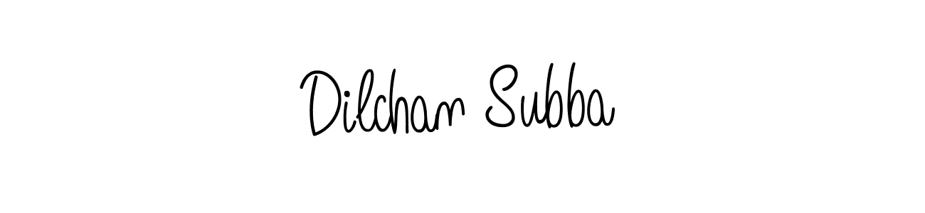 Check out images of Autograph of Dilchan Subba name. Actor Dilchan Subba Signature Style. Angelique-Rose-font-FFP is a professional sign style online. Dilchan Subba signature style 5 images and pictures png