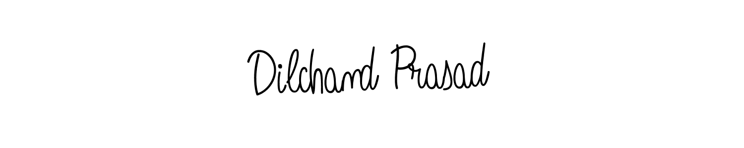 How to make Dilchand Prasad signature? Angelique-Rose-font-FFP is a professional autograph style. Create handwritten signature for Dilchand Prasad name. Dilchand Prasad signature style 5 images and pictures png