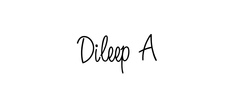 Here are the top 10 professional signature styles for the name Dileep A. These are the best autograph styles you can use for your name. Dileep A signature style 5 images and pictures png
