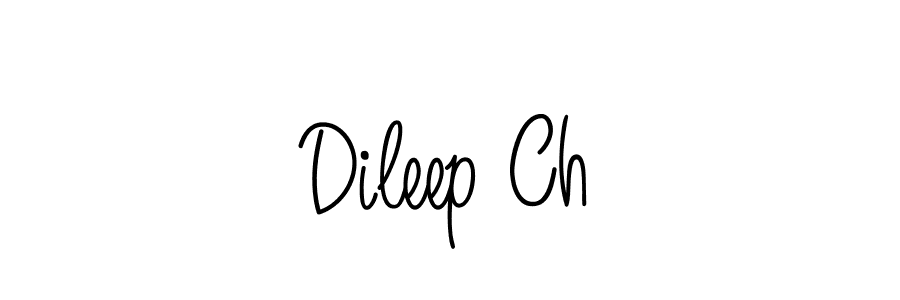 It looks lik you need a new signature style for name Dileep Ch. Design unique handwritten (Angelique-Rose-font-FFP) signature with our free signature maker in just a few clicks. Dileep Ch signature style 5 images and pictures png