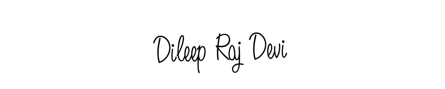 The best way (Angelique-Rose-font-FFP) to make a short signature is to pick only two or three words in your name. The name Dileep Raj Devi include a total of six letters. For converting this name. Dileep Raj Devi signature style 5 images and pictures png