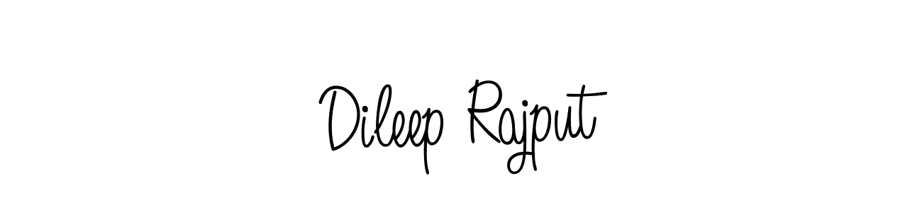 Design your own signature with our free online signature maker. With this signature software, you can create a handwritten (Angelique-Rose-font-FFP) signature for name Dileep Rajput. Dileep Rajput signature style 5 images and pictures png