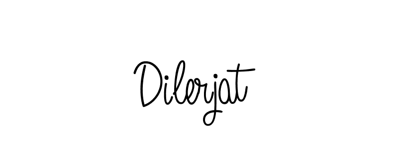 How to make Dilerjat signature? Angelique-Rose-font-FFP is a professional autograph style. Create handwritten signature for Dilerjat name. Dilerjat signature style 5 images and pictures png