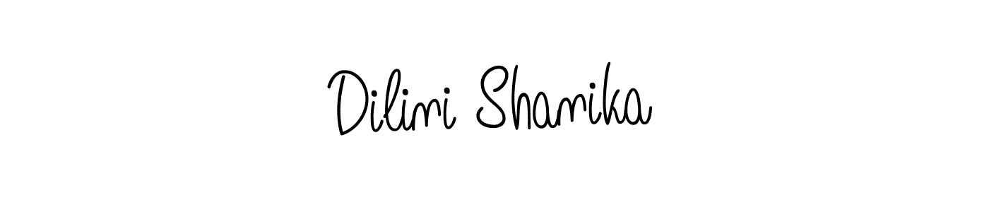 How to Draw Dilini Shanika signature style? Angelique-Rose-font-FFP is a latest design signature styles for name Dilini Shanika. Dilini Shanika signature style 5 images and pictures png