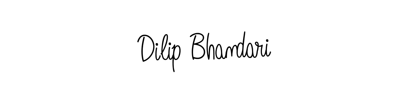 This is the best signature style for the Dilip Bhandari name. Also you like these signature font (Angelique-Rose-font-FFP). Mix name signature. Dilip Bhandari signature style 5 images and pictures png