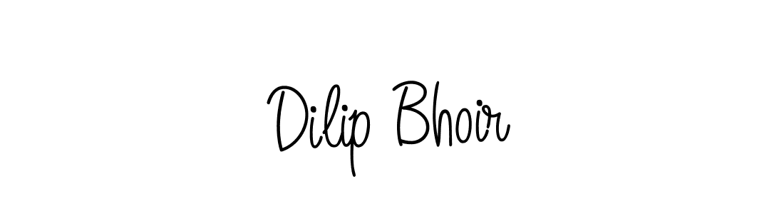 Create a beautiful signature design for name Dilip Bhoir. With this signature (Angelique-Rose-font-FFP) fonts, you can make a handwritten signature for free. Dilip Bhoir signature style 5 images and pictures png