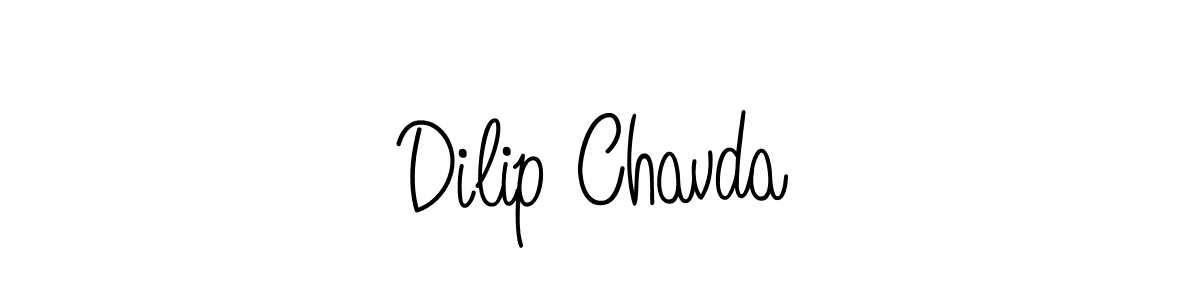 This is the best signature style for the Dilip Chavda name. Also you like these signature font (Angelique-Rose-font-FFP). Mix name signature. Dilip Chavda signature style 5 images and pictures png