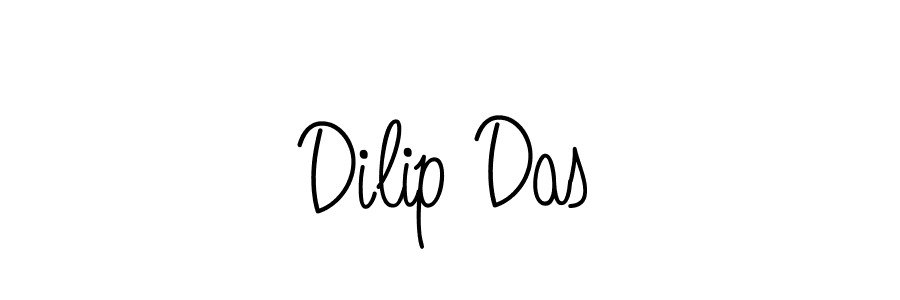 Dilip Das stylish signature style. Best Handwritten Sign (Angelique-Rose-font-FFP) for my name. Handwritten Signature Collection Ideas for my name Dilip Das. Dilip Das signature style 5 images and pictures png