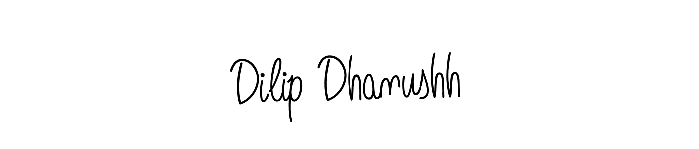 Once you've used our free online signature maker to create your best signature Angelique-Rose-font-FFP style, it's time to enjoy all of the benefits that Dilip Dhanushh name signing documents. Dilip Dhanushh signature style 5 images and pictures png