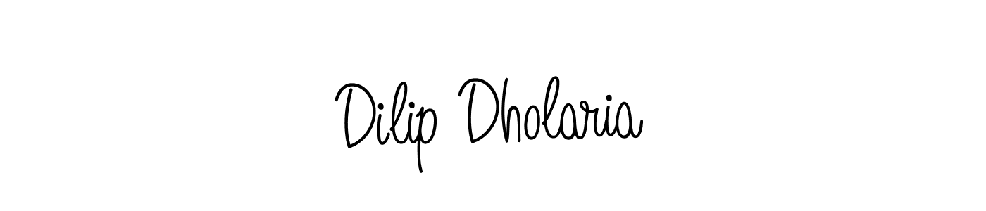 It looks lik you need a new signature style for name Dilip Dholaria. Design unique handwritten (Angelique-Rose-font-FFP) signature with our free signature maker in just a few clicks. Dilip Dholaria signature style 5 images and pictures png