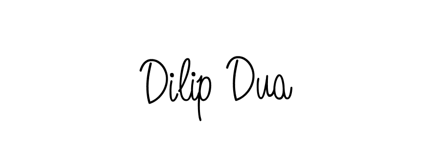 The best way (Angelique-Rose-font-FFP) to make a short signature is to pick only two or three words in your name. The name Dilip Dua include a total of six letters. For converting this name. Dilip Dua signature style 5 images and pictures png