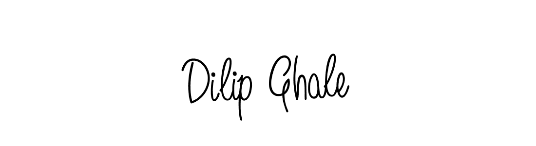 How to make Dilip Ghale signature? Angelique-Rose-font-FFP is a professional autograph style. Create handwritten signature for Dilip Ghale name. Dilip Ghale signature style 5 images and pictures png