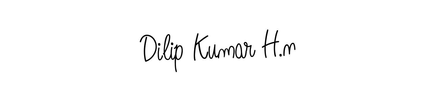 How to make Dilip Kumar H.n signature? Angelique-Rose-font-FFP is a professional autograph style. Create handwritten signature for Dilip Kumar H.n name. Dilip Kumar H.n signature style 5 images and pictures png