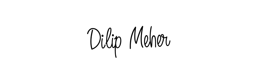 You can use this online signature creator to create a handwritten signature for the name Dilip Meher. This is the best online autograph maker. Dilip Meher signature style 5 images and pictures png