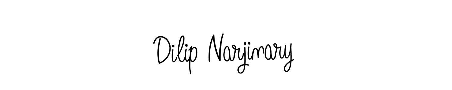Make a beautiful signature design for name Dilip Narjinary. Use this online signature maker to create a handwritten signature for free. Dilip Narjinary signature style 5 images and pictures png