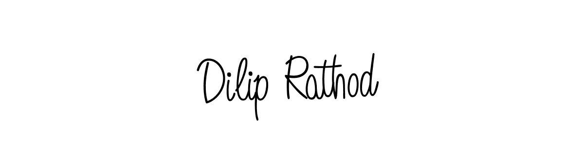The best way (Angelique-Rose-font-FFP) to make a short signature is to pick only two or three words in your name. The name Dilip Rathod include a total of six letters. For converting this name. Dilip Rathod signature style 5 images and pictures png
