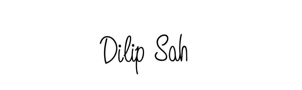 Design your own signature with our free online signature maker. With this signature software, you can create a handwritten (Angelique-Rose-font-FFP) signature for name Dilip Sah . Dilip Sah  signature style 5 images and pictures png