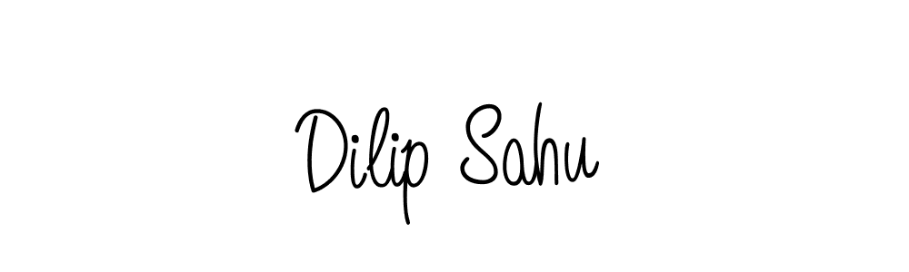 Dilip Sahu stylish signature style. Best Handwritten Sign (Angelique-Rose-font-FFP) for my name. Handwritten Signature Collection Ideas for my name Dilip Sahu. Dilip Sahu signature style 5 images and pictures png