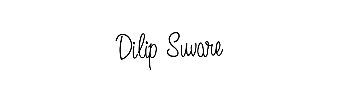 Similarly Angelique-Rose-font-FFP is the best handwritten signature design. Signature creator online .You can use it as an online autograph creator for name Dilip Suvare. Dilip Suvare signature style 5 images and pictures png