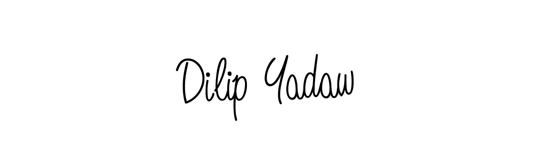 if you are searching for the best signature style for your name Dilip Yadaw. so please give up your signature search. here we have designed multiple signature styles  using Angelique-Rose-font-FFP. Dilip Yadaw signature style 5 images and pictures png