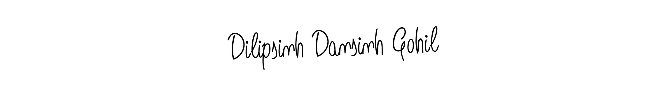 Make a beautiful signature design for name Dilipsinh Dansinh Gohil. Use this online signature maker to create a handwritten signature for free. Dilipsinh Dansinh Gohil signature style 5 images and pictures png