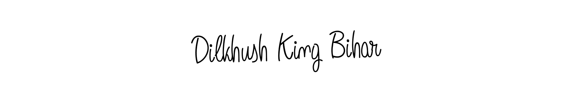 Make a beautiful signature design for name Dilkhush King Bihar. Use this online signature maker to create a handwritten signature for free. Dilkhush King Bihar signature style 5 images and pictures png