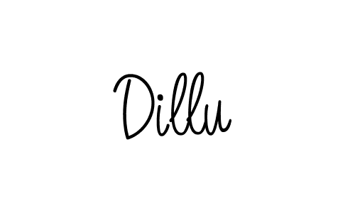 Best and Professional Signature Style for Dillu. Angelique-Rose-font-FFP Best Signature Style Collection. Dillu signature style 5 images and pictures png