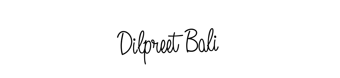 Angelique-Rose-font-FFP is a professional signature style that is perfect for those who want to add a touch of class to their signature. It is also a great choice for those who want to make their signature more unique. Get Dilpreet Bali name to fancy signature for free. Dilpreet Bali signature style 5 images and pictures png