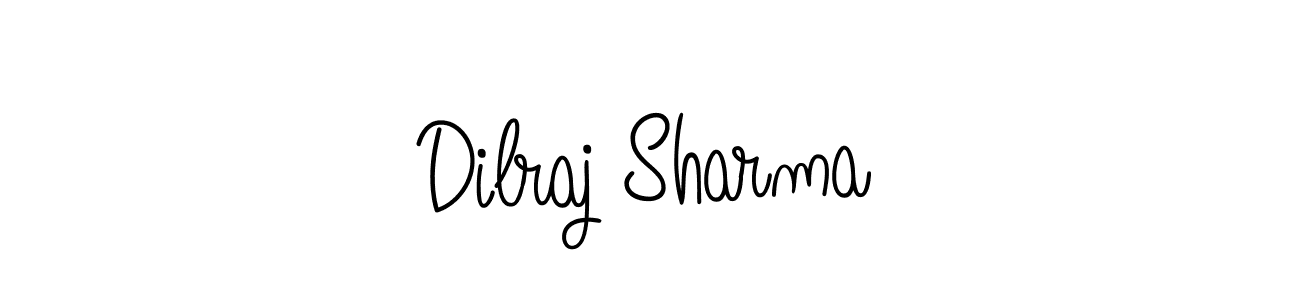 You should practise on your own different ways (Angelique-Rose-font-FFP) to write your name (Dilraj Sharma) in signature. don't let someone else do it for you. Dilraj Sharma signature style 5 images and pictures png